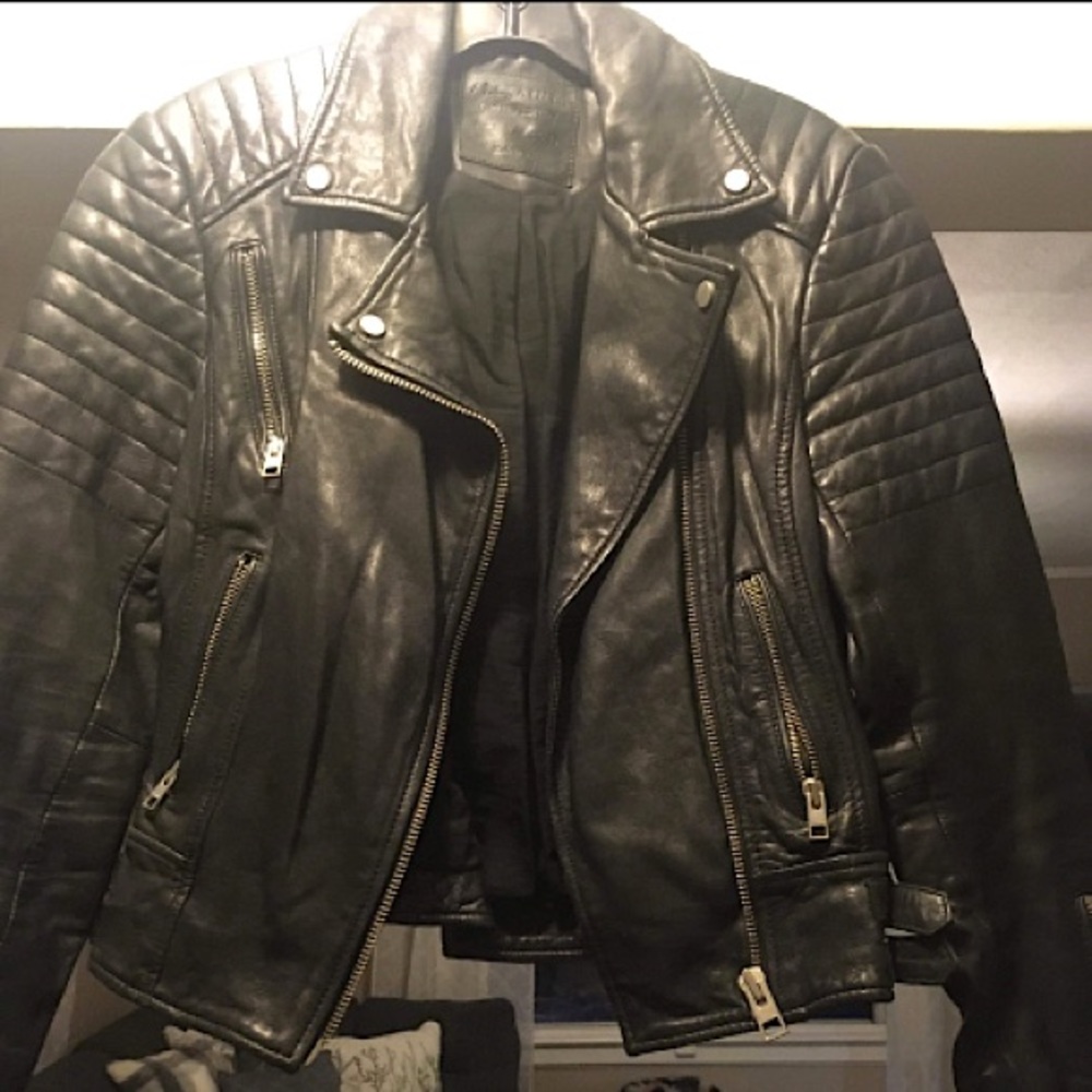 Allsaints Leather Jacket Limited Edition - Size 4